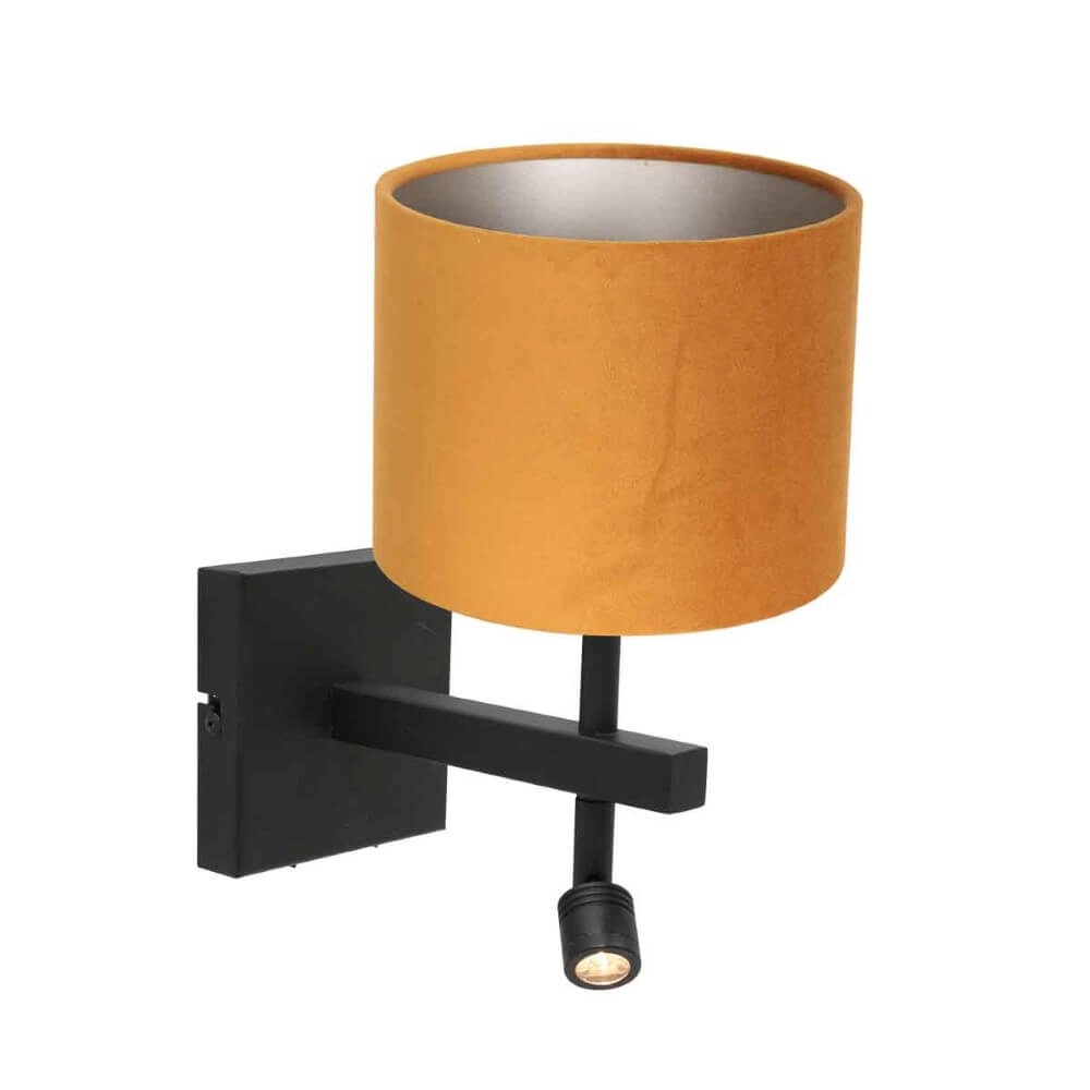 Lampe de lecture rurale Stanger chambre à coucher