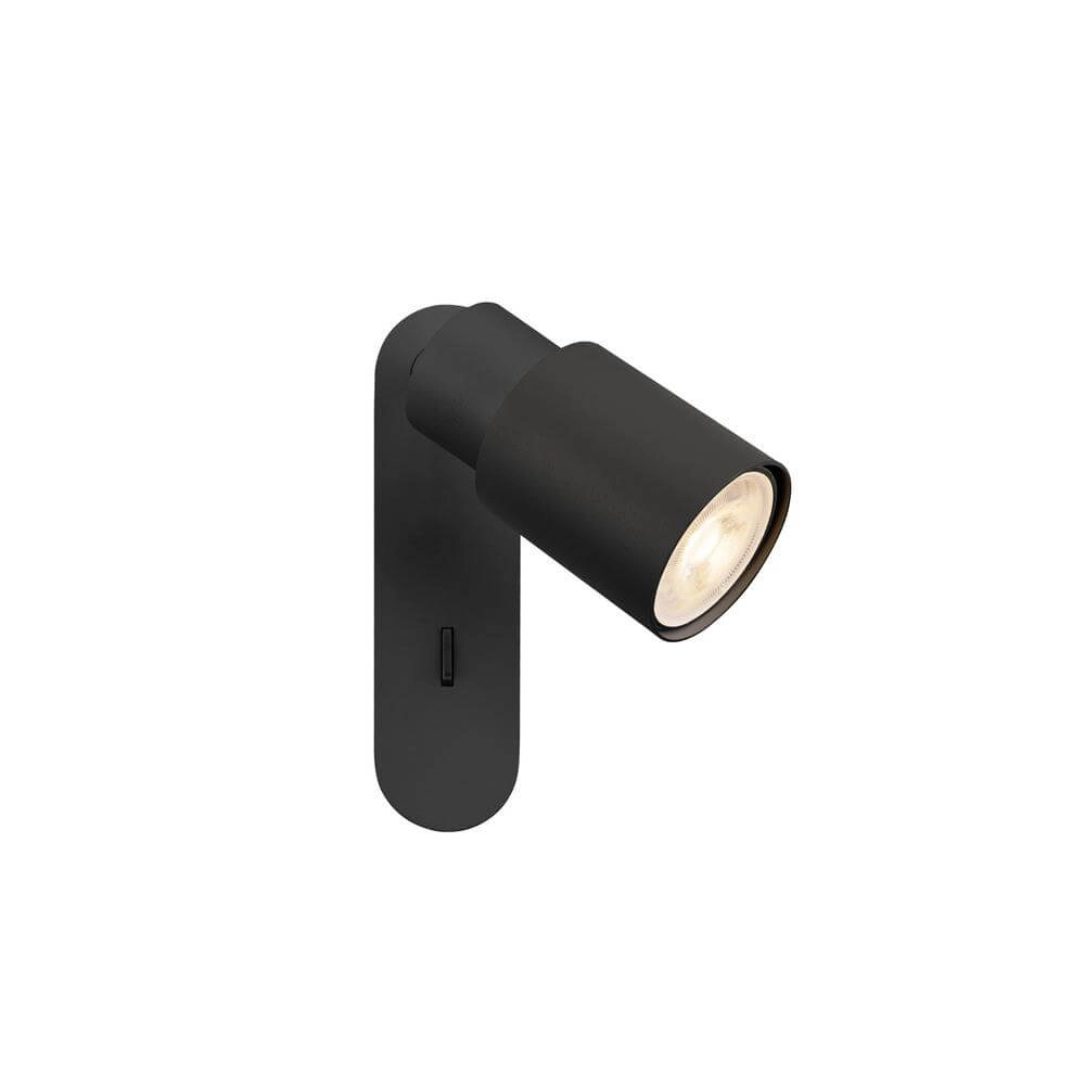 Moquerie Puri 2.0 Tube Interrupteur simple noir Moquerie Puri 2.0 Tube Interrupteur simple noir