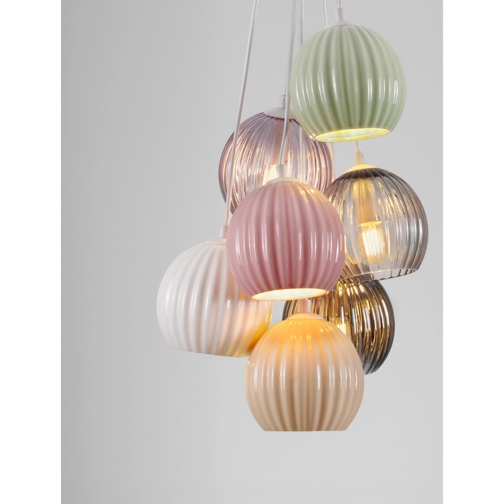 Suspension colorée Meline 7 lumières Lyora 5212017474001