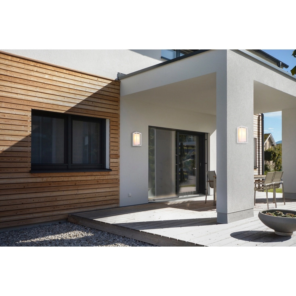 Lampe murale extérieure Logana Blanc Globo 9007371471812
