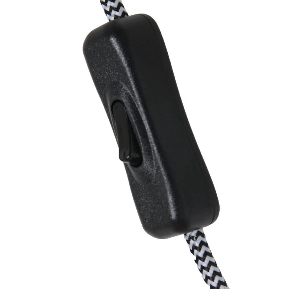 Applique orientable Elegant Classy noir avec du bleu Steinhauer 8712746147322
