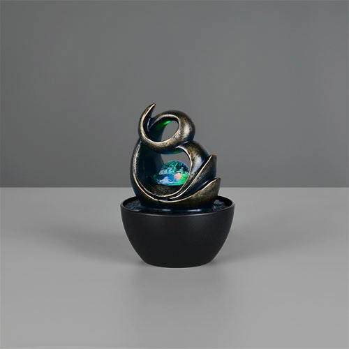 Lampe de table Luma Marron Trio 4017807691375