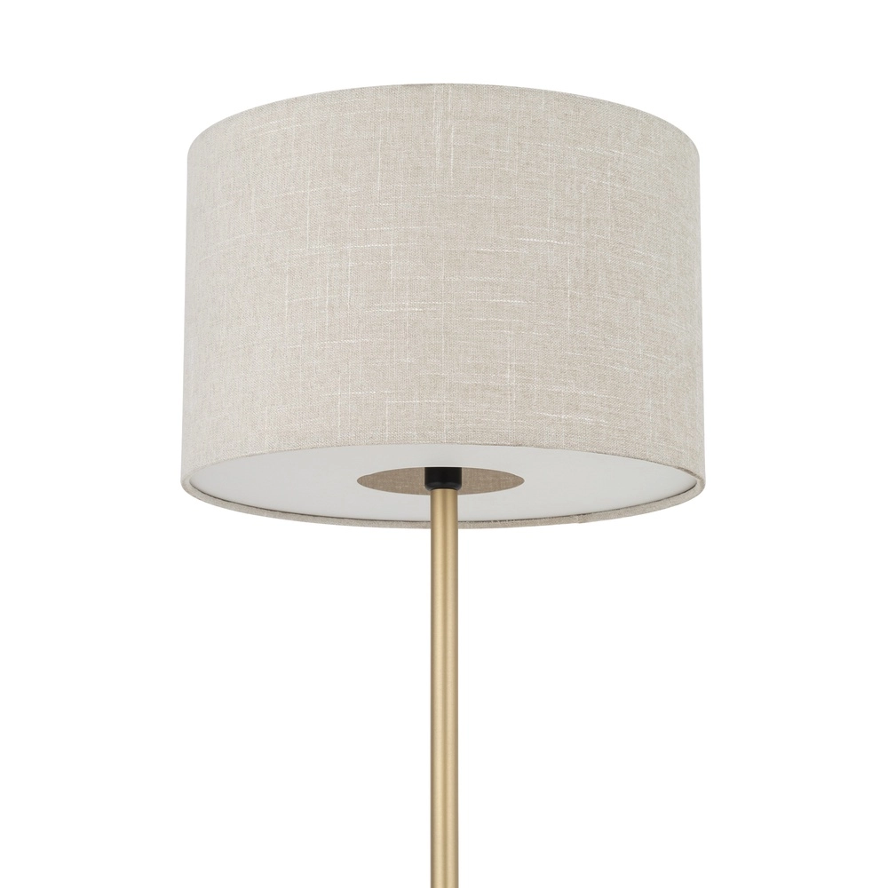 Lampe de pied Santana crème Ø 46cm Lyora 5903139116565