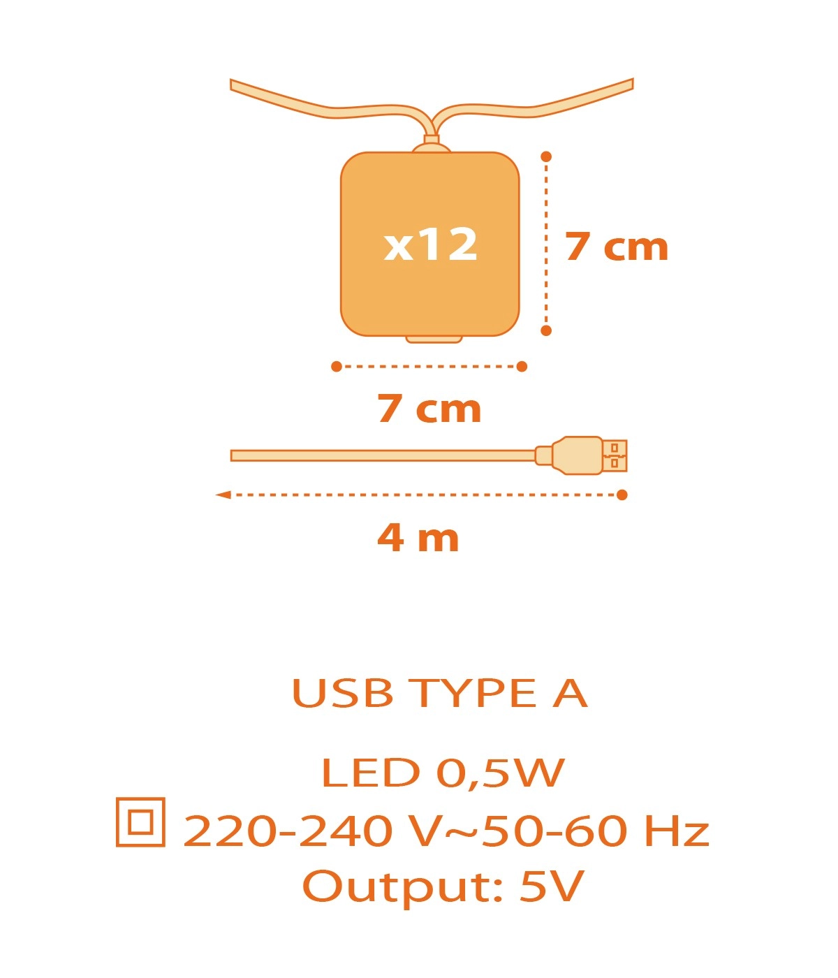 Guirlandes lumineuses Dinos Plusieurs couleurs Dalber 8420406734552