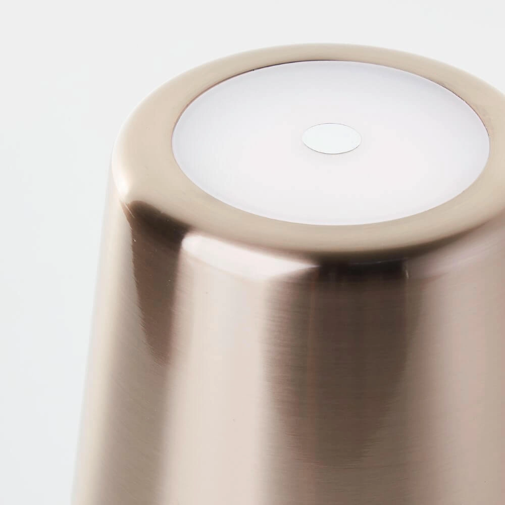 Lampe de table rechargeable Xaana noir Brilliant 4004353441448