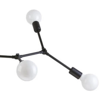 Lampe suspendue noire Twig Lyora 5903139913898