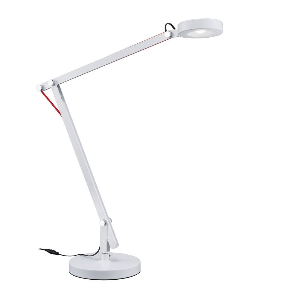 Lampe de bureau LED Amsterdam blanc Lampe de bureau LED Amsterdam blanc