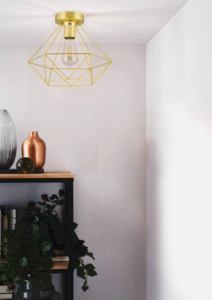 Plafonnier doré Tarbes Eglo 9002759436780