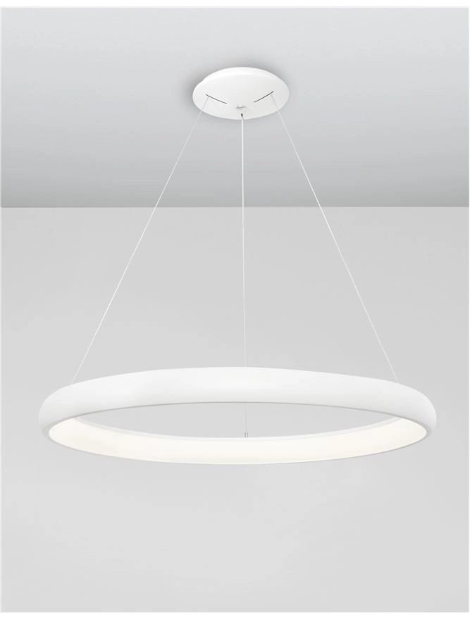 Suspension design Albi blanc Ø 81cm Suspension design Albi blanc Ø 81cm