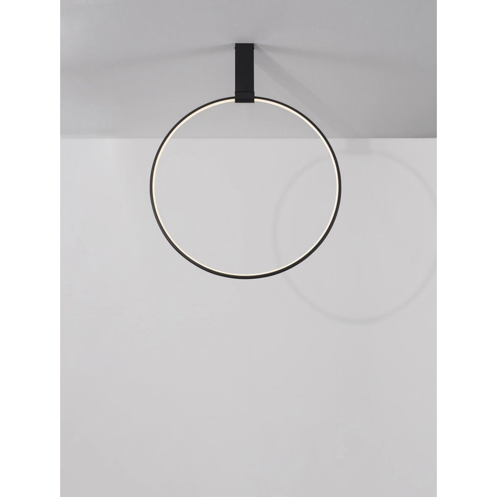 Plafonnier design Garve noir Ø 60cm Lyora 5212017431813