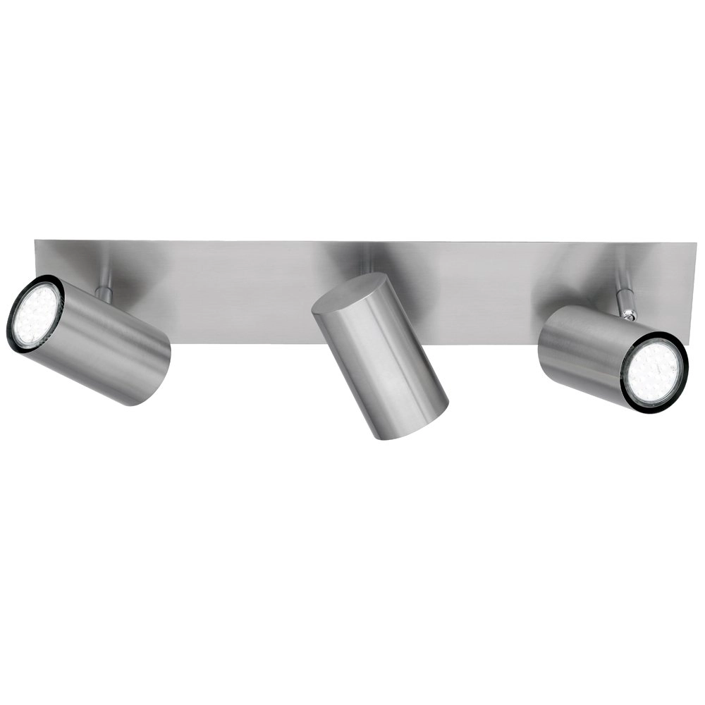 Spot de plafond Series 8024 3 lumières nickel mat