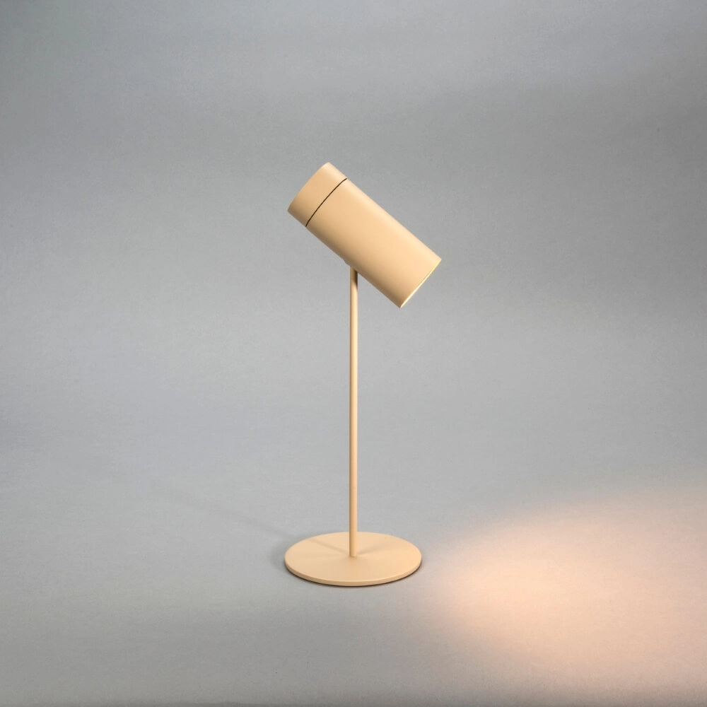 Lampe de table rechargeable Multi Brun sable avec aimant Lampe de table rechargeable Multi Brun sable avec aimant