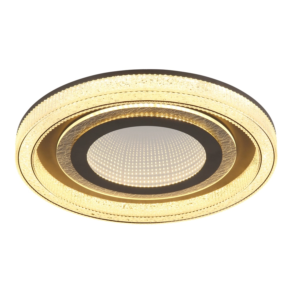Lampe de plafond Alsuna anthracite à effet unique Globo 9007371518340
