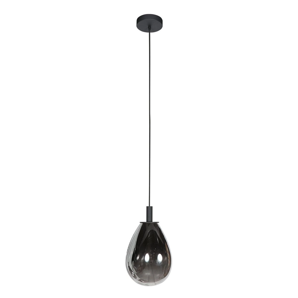 Suspension Glimsy 1 lumière noire Ø 22cm Steinhauer 8712746177978