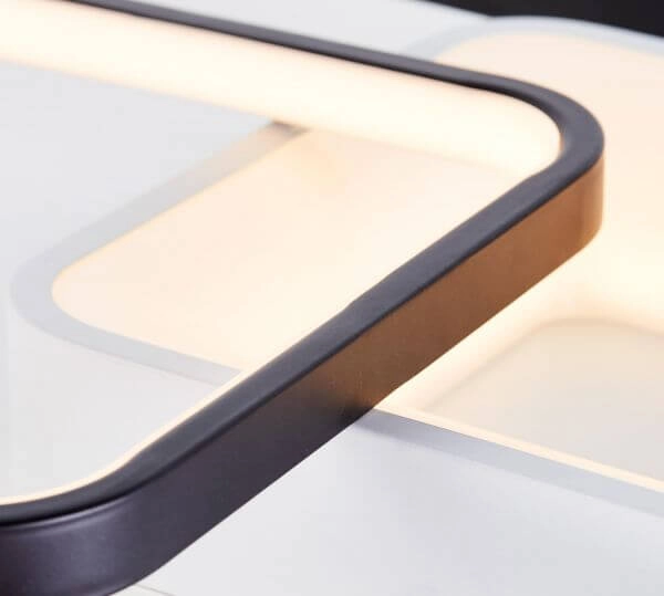 Plafonnier Cava 3000-6700K noir Brilliant 4004353390654