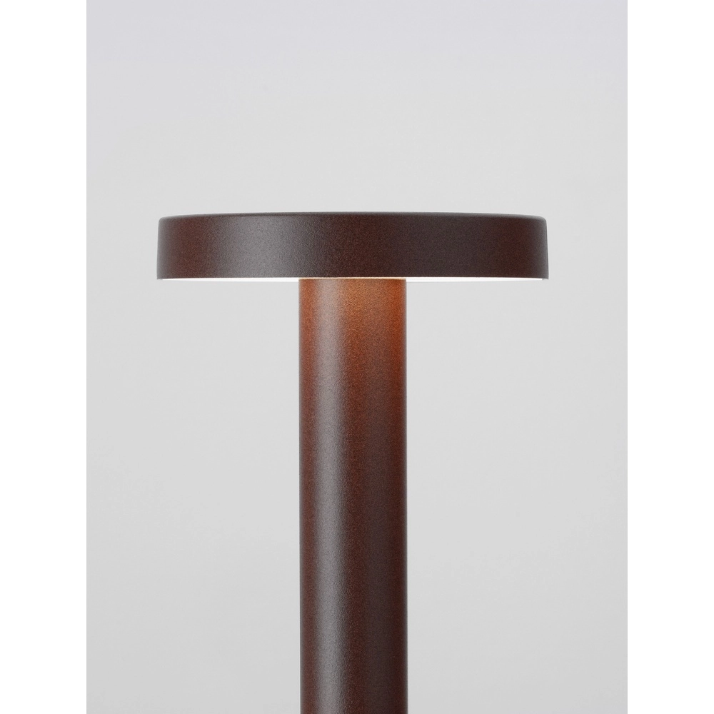 Lampe de jardin Mood 40cm brun rouille Lyora 5212017456359
