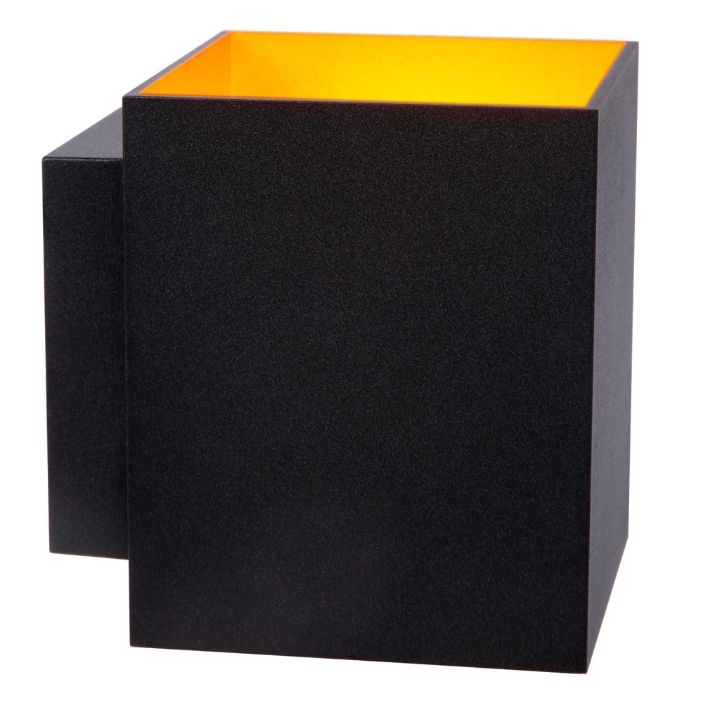 Lampe murale Xera 8 cm de noir Lucide 5411212233660