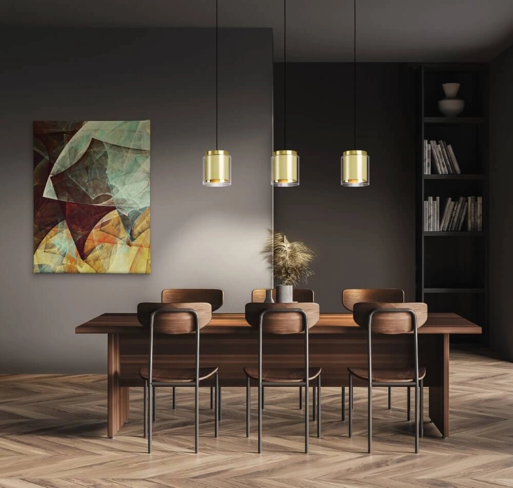 Lampe de table à manger Lagunitas or avec verre Eglo 9002759996543