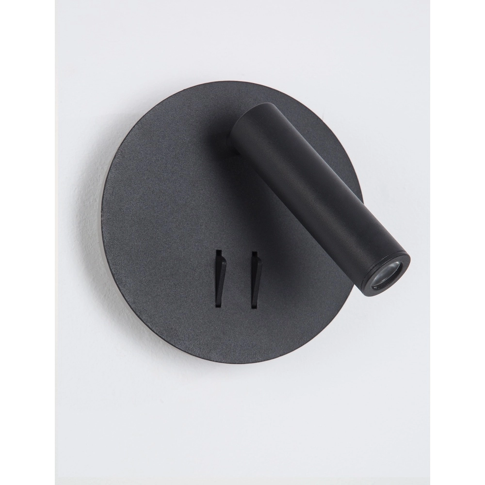 Applique murale design Penor noir Lyora 5212017424853