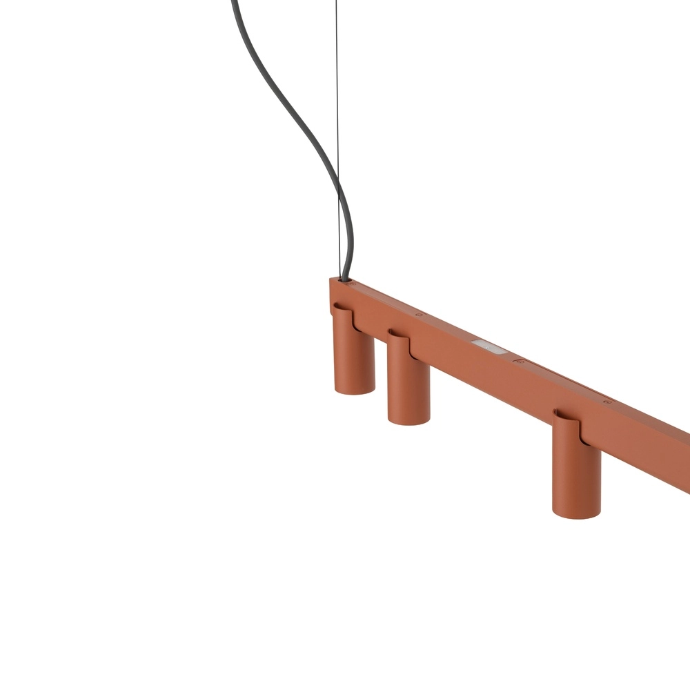 Lampe pendante de conception Fourty Terre cuite à 7 lumières Lyora 5903139124232