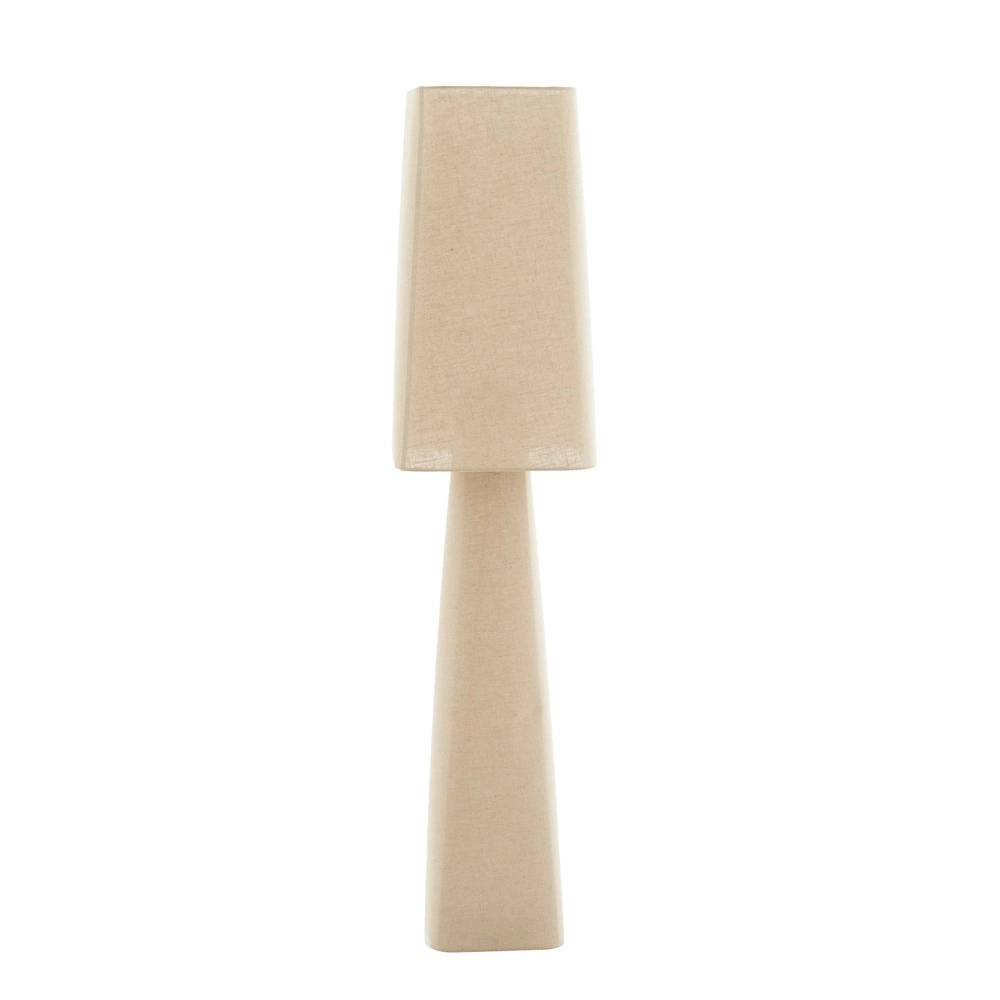Lampe de pied en lin Mikko 176 cm - naturel