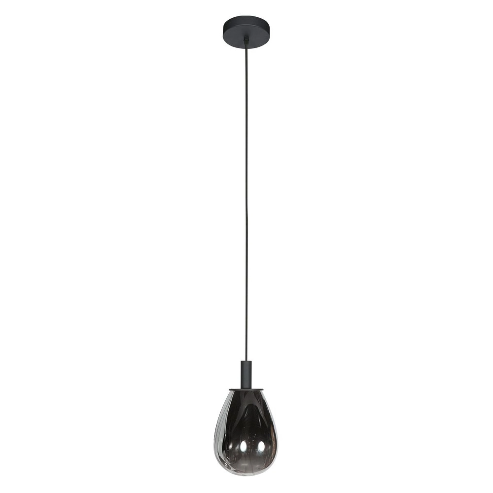 Suspension Glimsy 1 lumière noire Ø 14,5cm Steinhauer 8712746177985