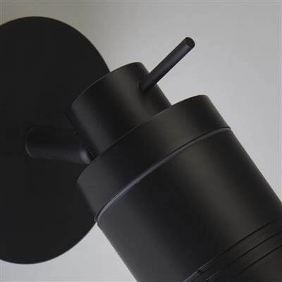 Spot mural pour salle de bain Samson noir Searchlight 5053423189314