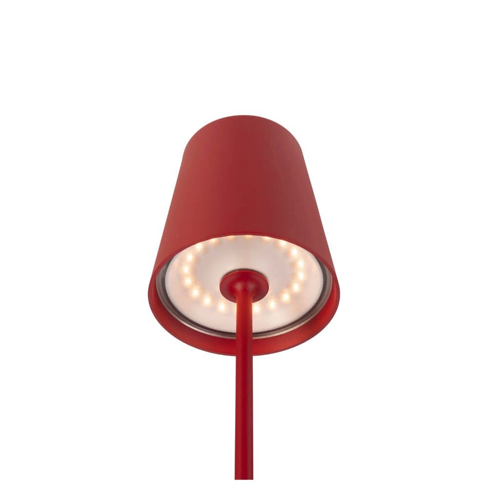 Lampe de table d'extérieur Vinolina Two rouge - rechargeable SLV 4024163288316