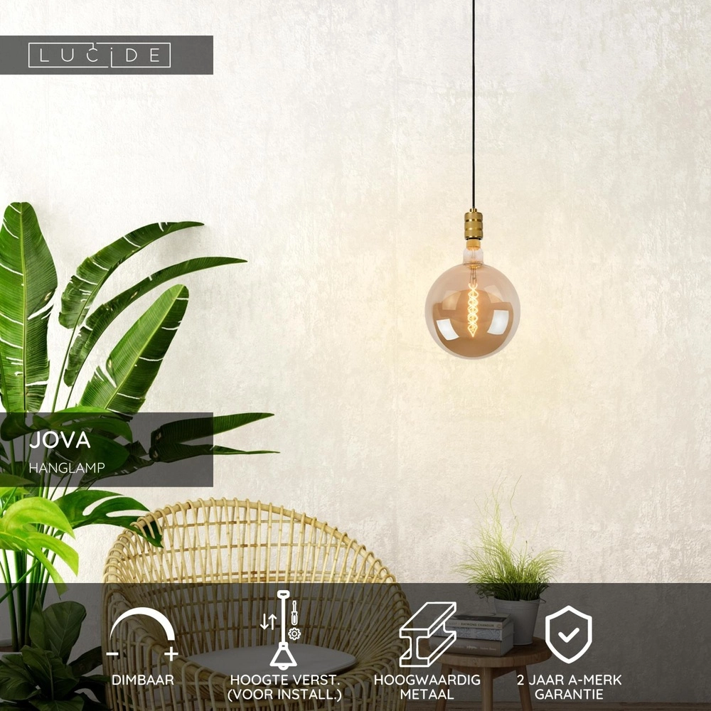 Lampe pendante Jova Or Lucide 5411212451453