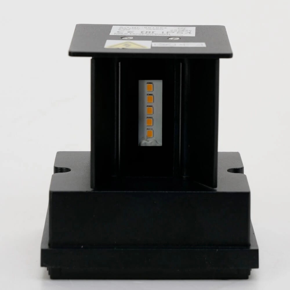 Spot mural Calpino 3 noir 10x10x10cm Eglo 9008606297665