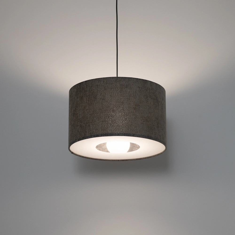 Lampe suspendue Lago gris Ø 40 cm Lyora 5903139116732