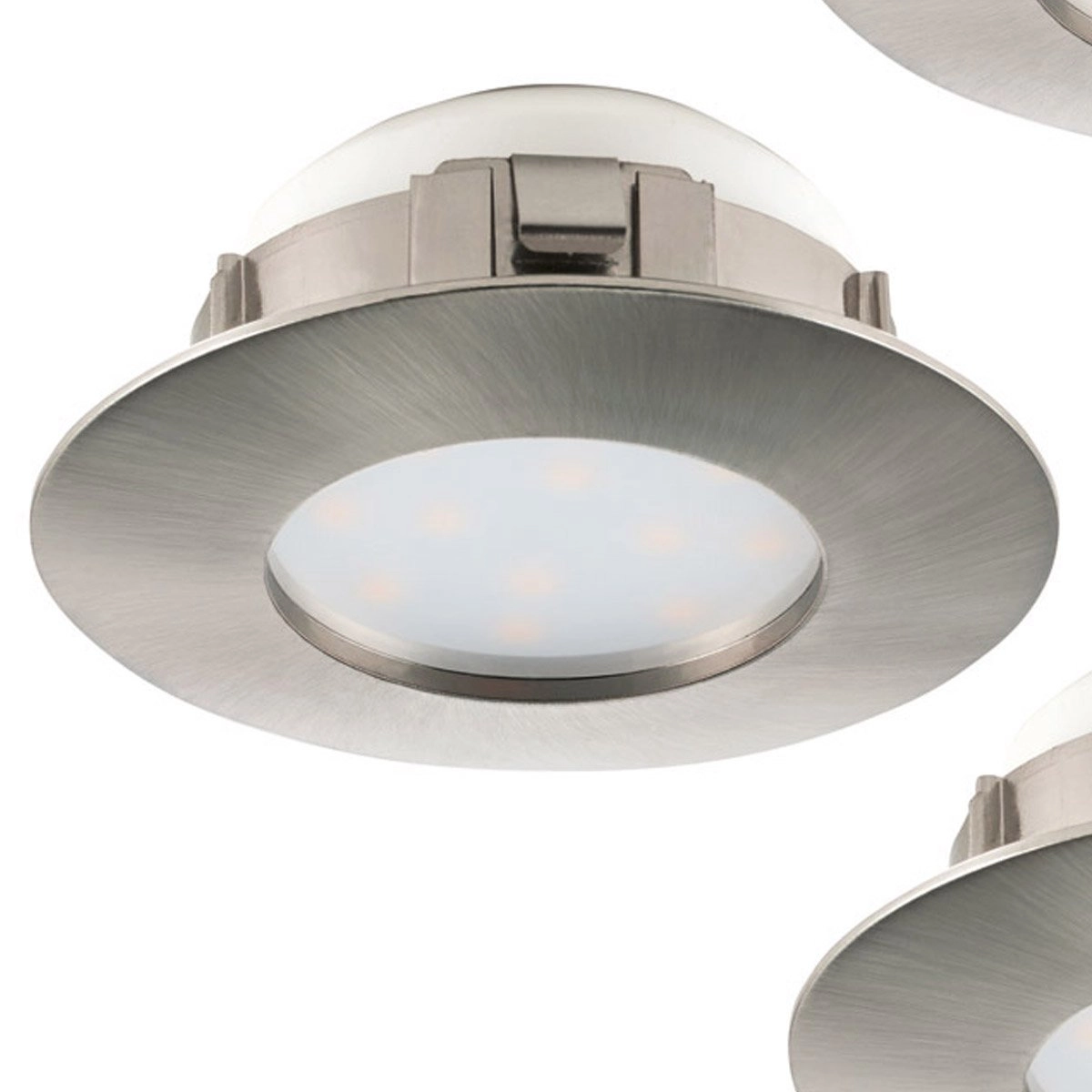 Spot LED Pineda (3) 3x6w - 3000K - 7,8cm nickel Eglo 9002759958237