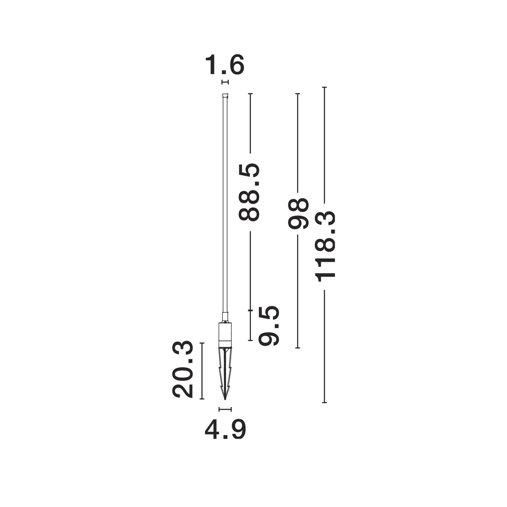 Lampe de jardin design Dessay 98 cm Lyora 5212017447241