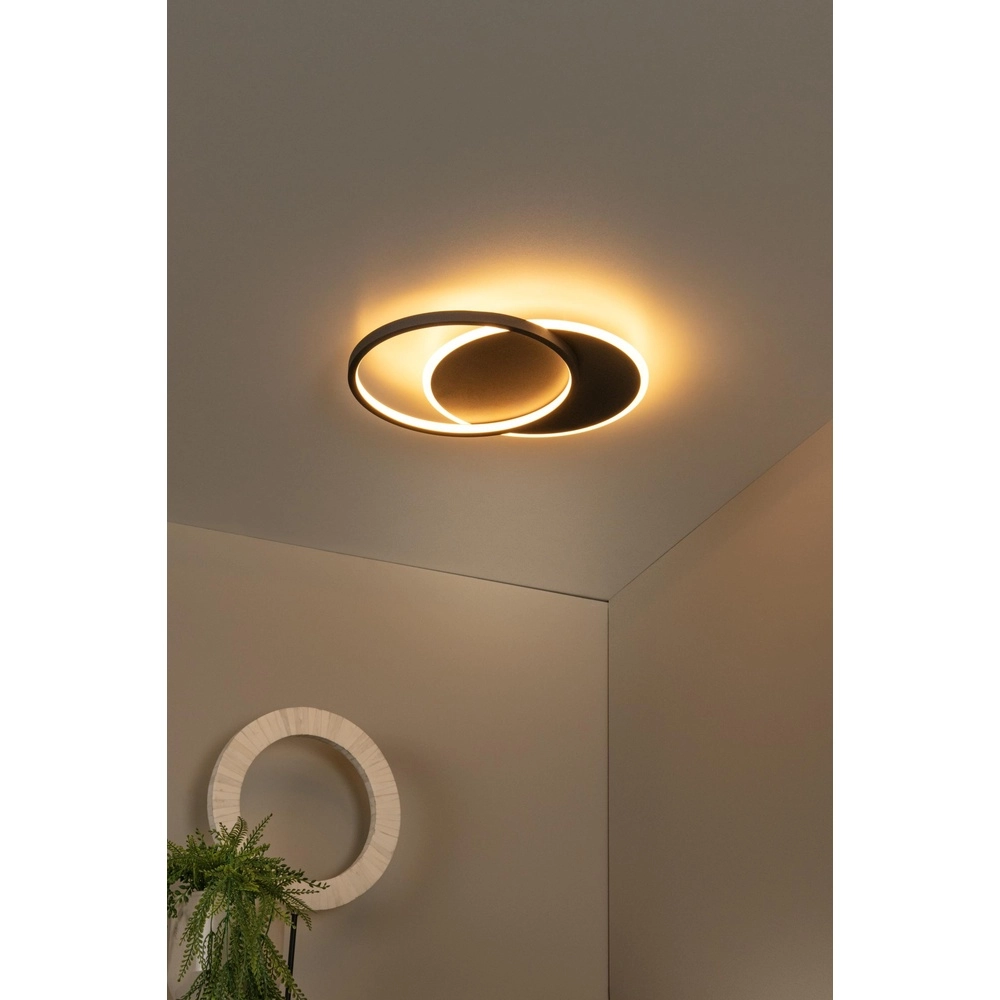 Conception de plafonds Axelle 2700K noir Lucide 5411212441713
