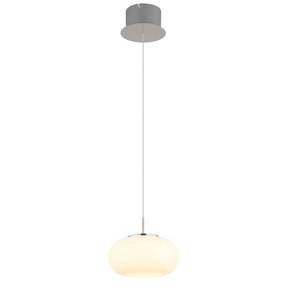 Lampe pendante de conception Quintara Un seul nickel