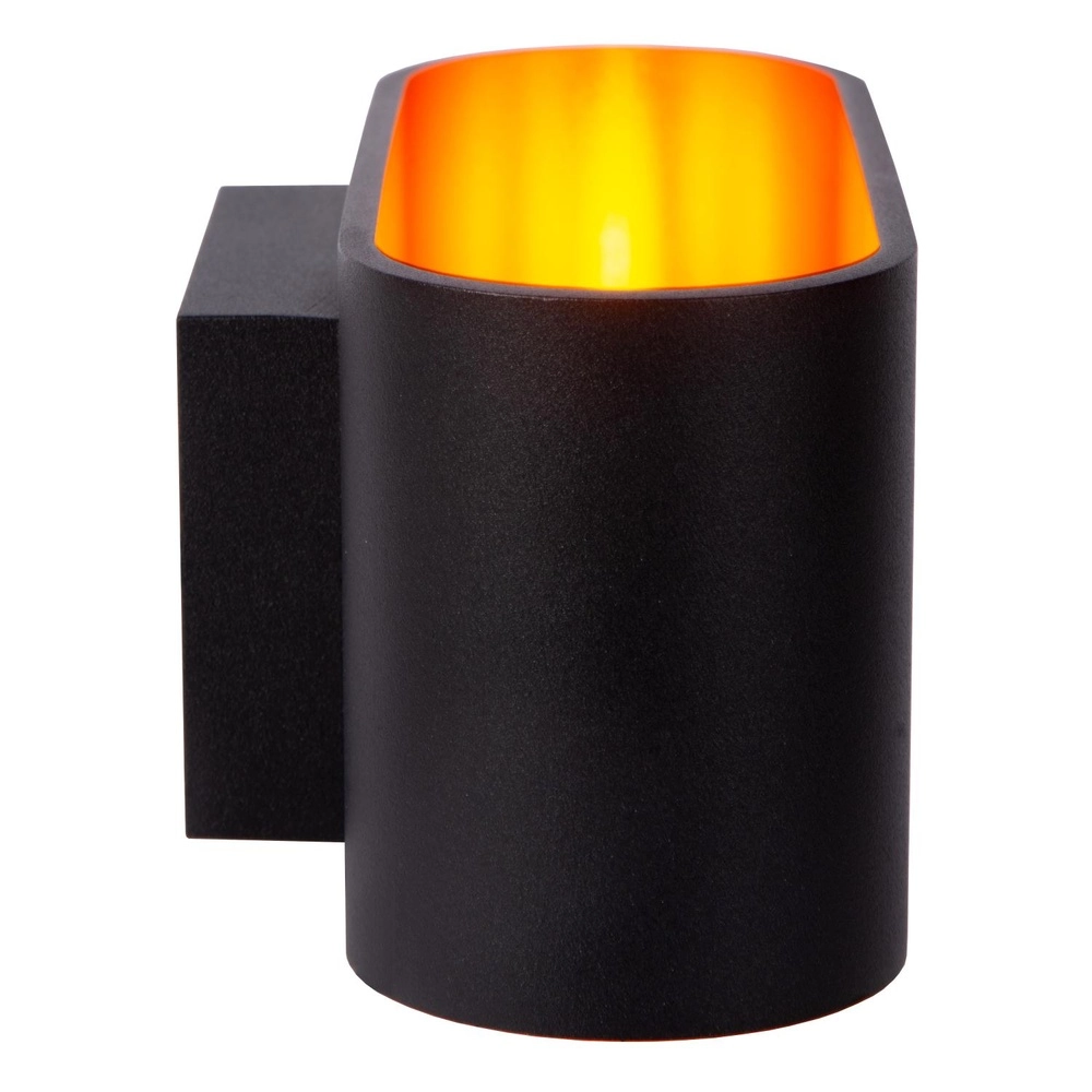 Lampe murale Xera 16 cm noir Lucide 5411212233684