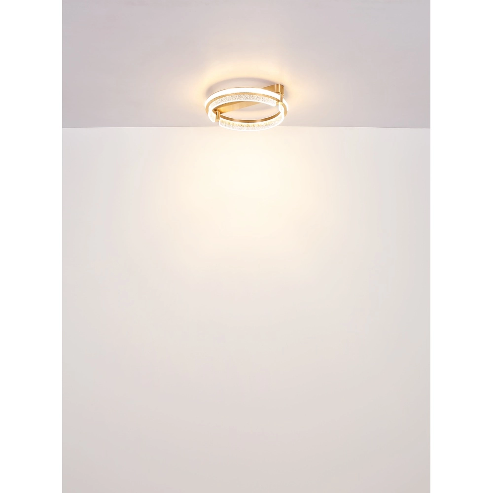 Lampe suspendue Blondie Ø 40 cm d’or Globo 9007371449460