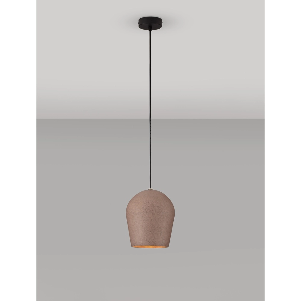 Suspension Omio Ø 20cm brun terre Lyora 5212017468895