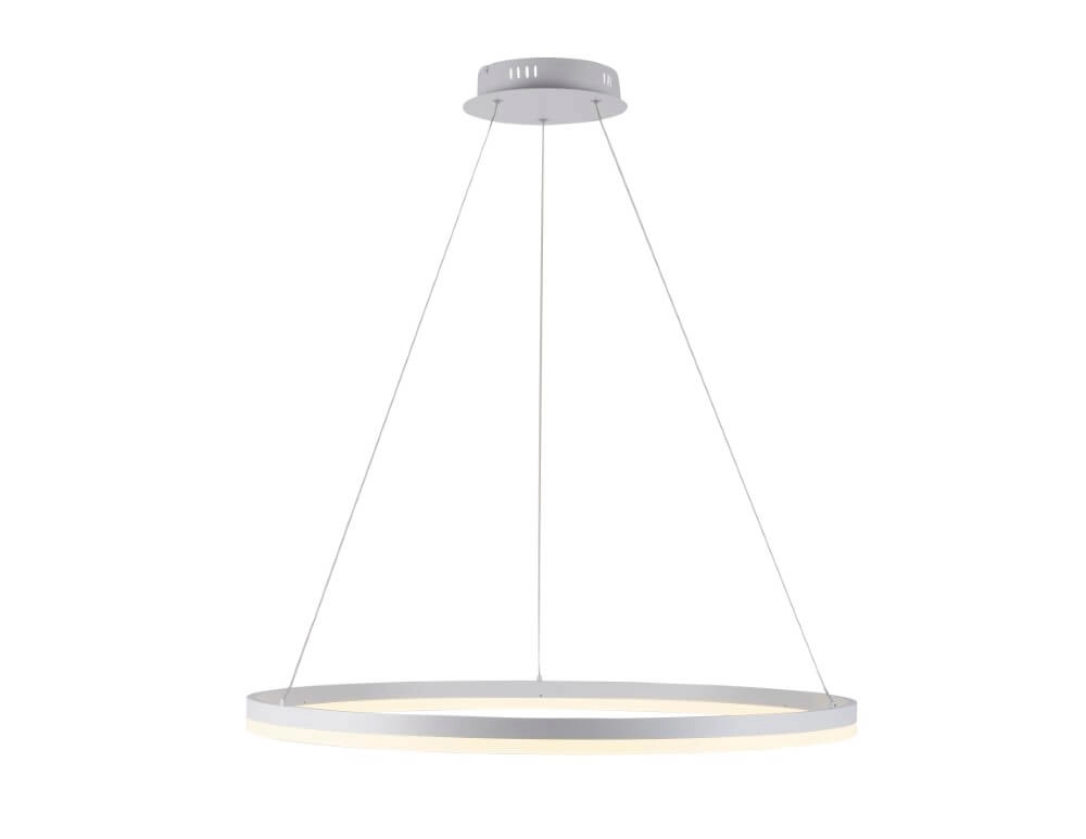 Lampe suspendue moderne Titus Ø 80cm blanc Paul Neuhaus 4012248365373