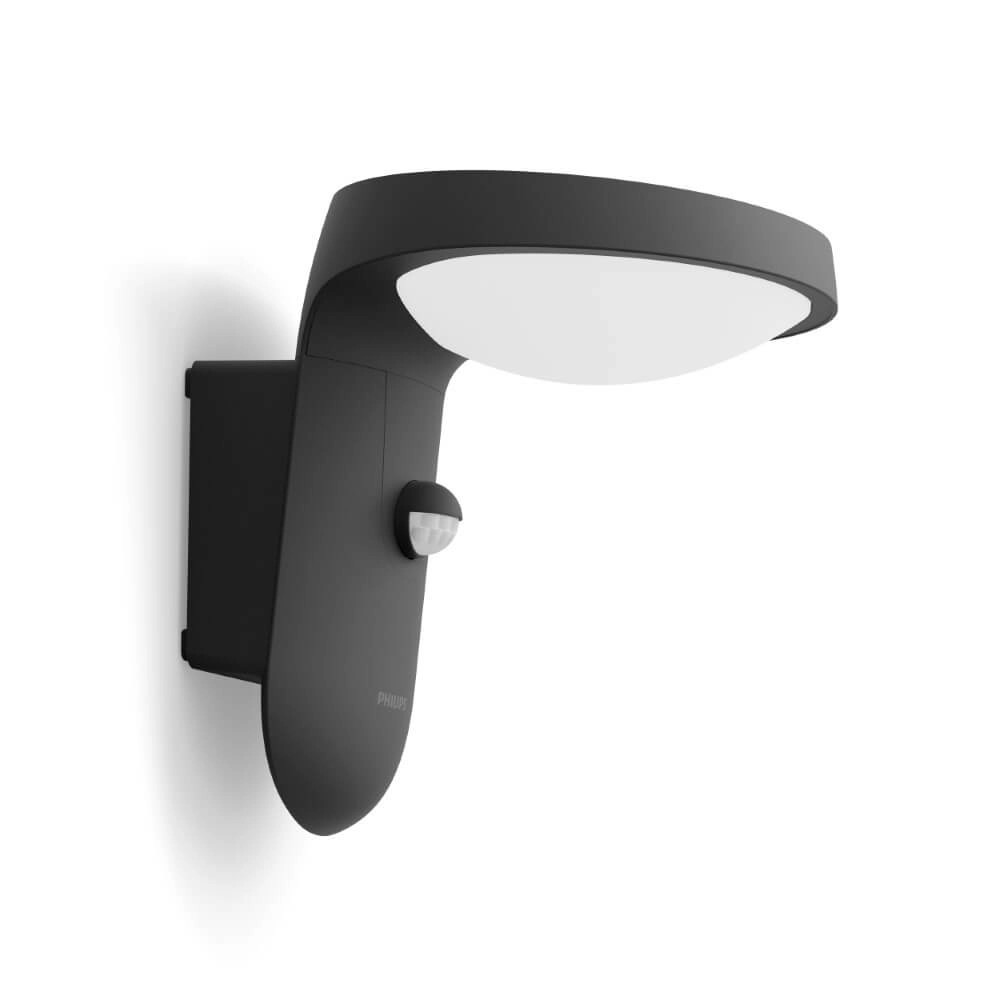 Applique Rosemarie anthracite solaire Philips 8719514476912