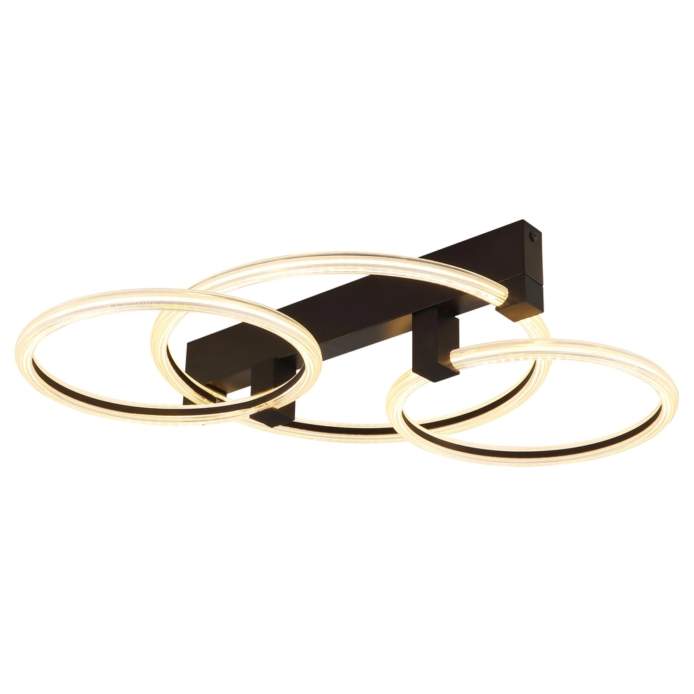 Lampe de plafond Fletcher Noir de conception Globo 9007371592289