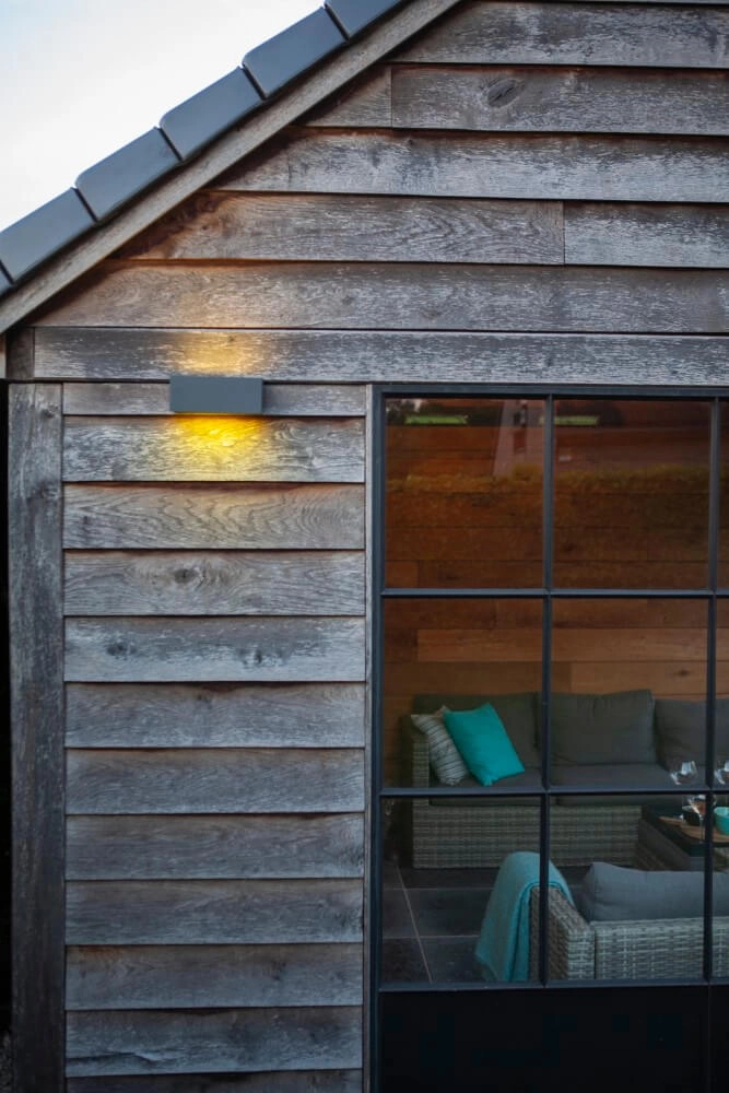 Conception d'applique murale Gemini anthracite Lutec 6939412011967