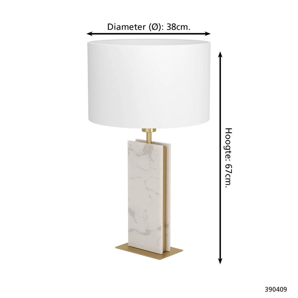 Lampe de table Belesar conception blanc Stars of Light 9008606306008