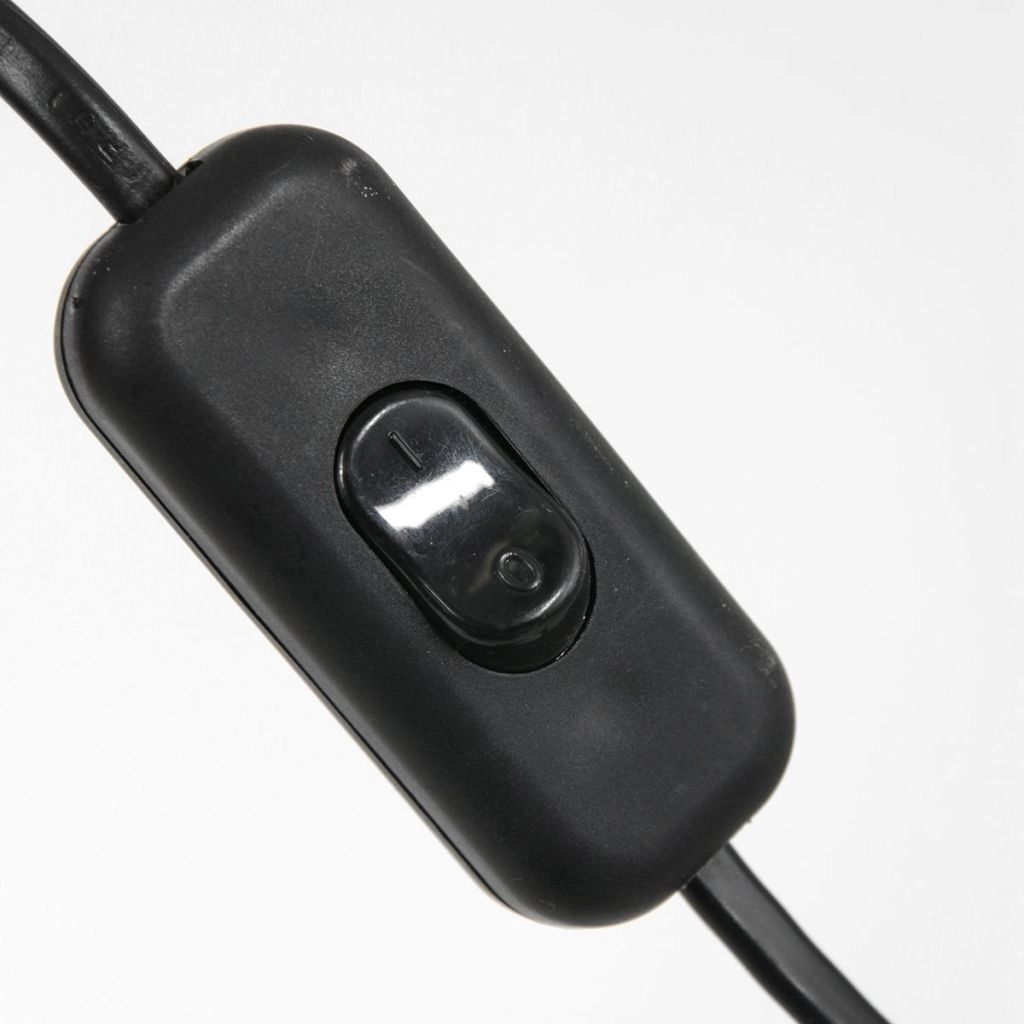 Lampe murale noire Sparkled Light avec une teinte en bambou Ø60 cm Steinhauer 8712746182026