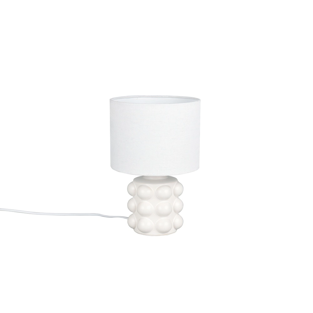 Lampe de table Kate blanc Ø 20cm