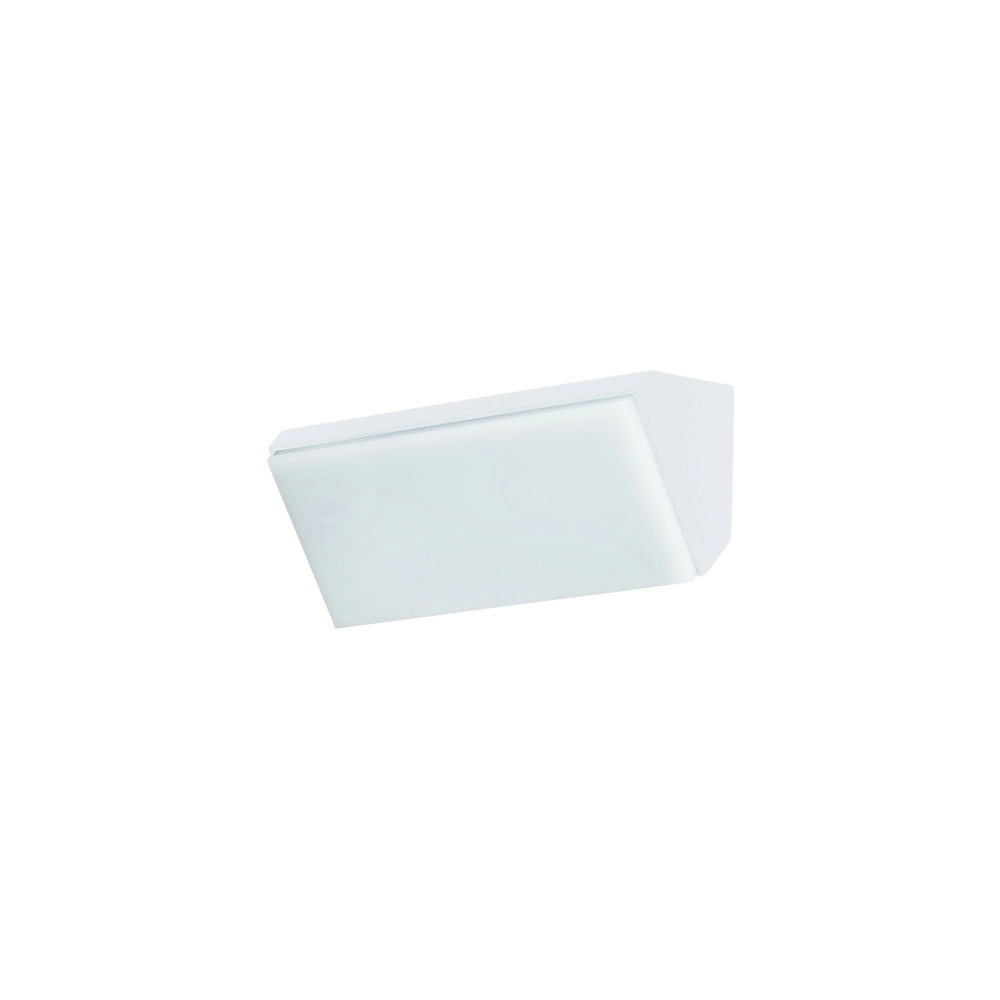 Applique murale design Keen blanc 18cm