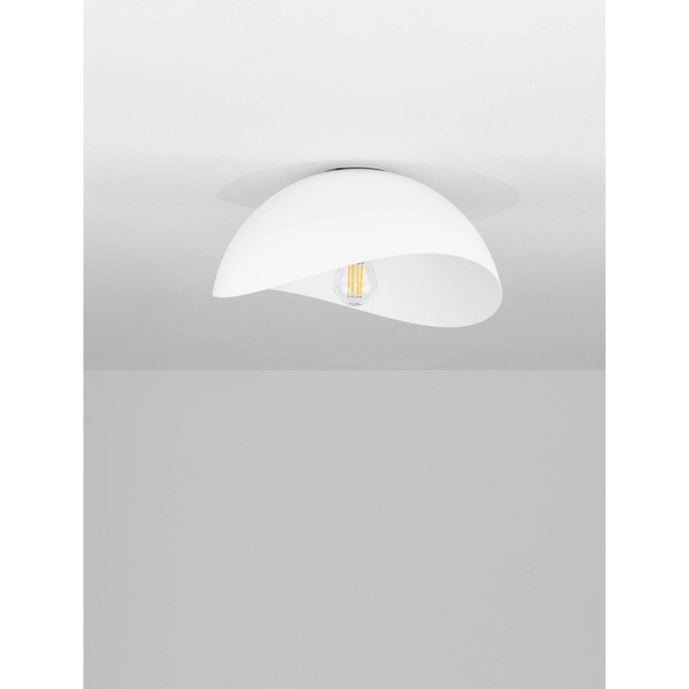 Plafonnier Opsi blanc Ø 30cm Lyora 5212017458063