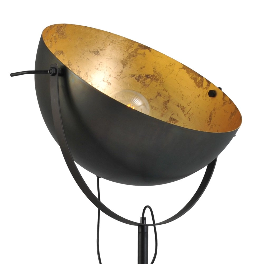 Lampadaire Industria 180 bronze à canon avec de l'or Masterlight 8718121151366