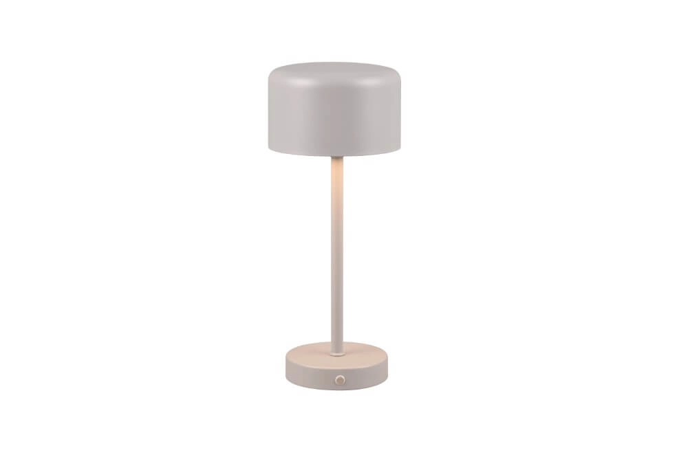 Lampe de table Jeff gris Trio 4017807575156
