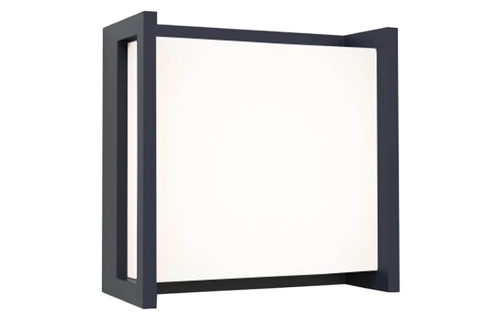 Applique design Qubo anthracite